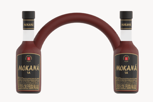 Arco Botellas Amarillo